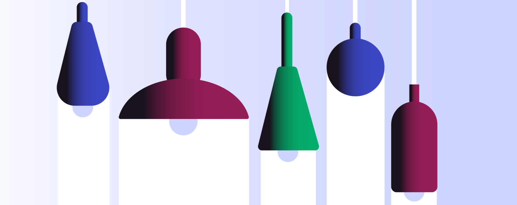 2- different lamps to cater different needs